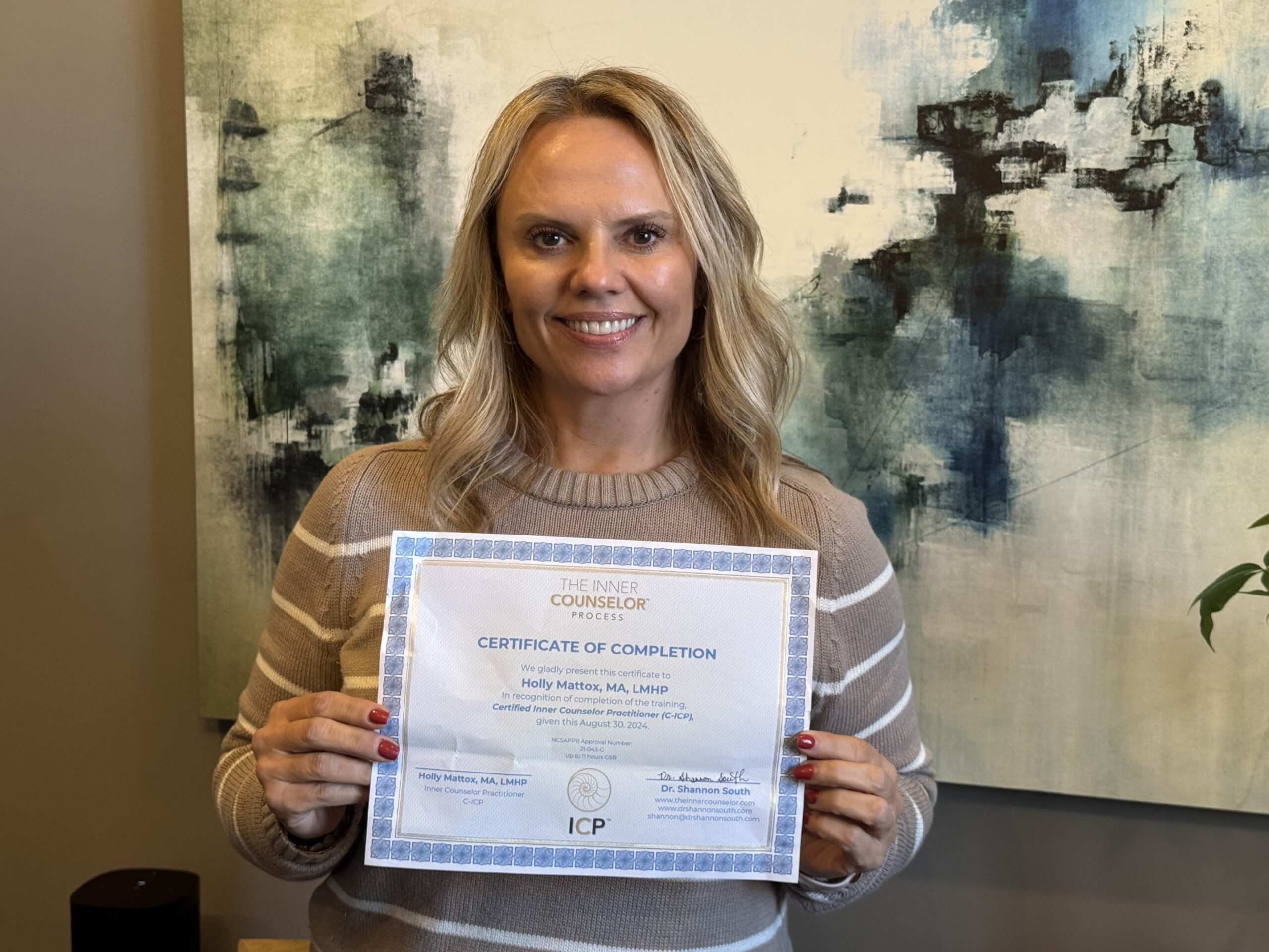 Holly M Certified ICP™ Practitioner